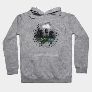 one day after the rain Hoodie